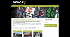 Desktop Screenshot of devoysigns.co.nz